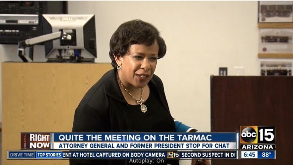Why Did AG Loretta Lynch Meet Privately With Bill Clinton Hours Before Release of Benghazi Report?