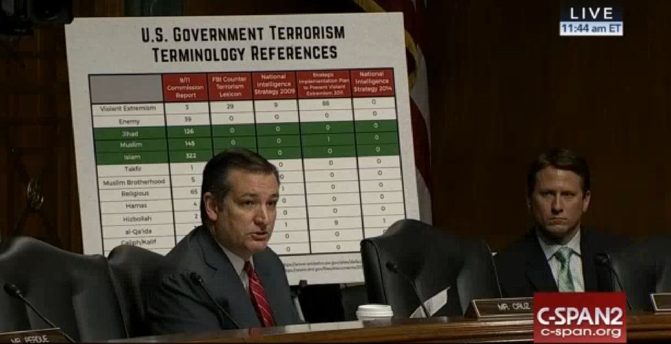 Cruz Tears Into DHS Chief Over 'Systematic Scrubbing' of Radical Islam During Contentious Exchange