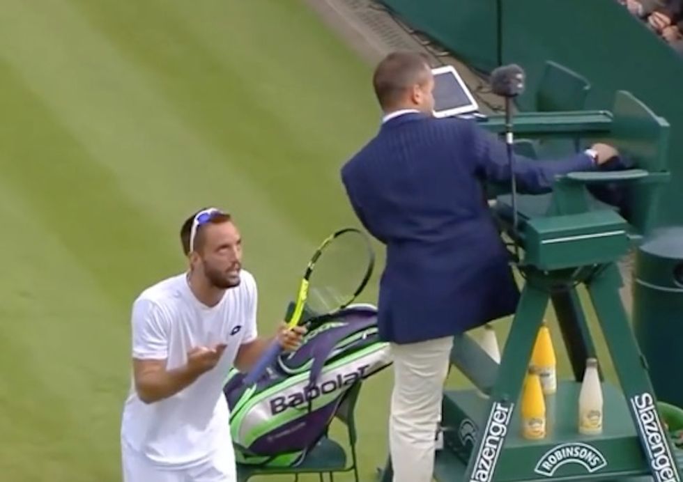 Wimbledon Meltdown: Tennis Star's Rant Reminds Many of McEnroe's 1981 'Chalk Flew Up!' Rant