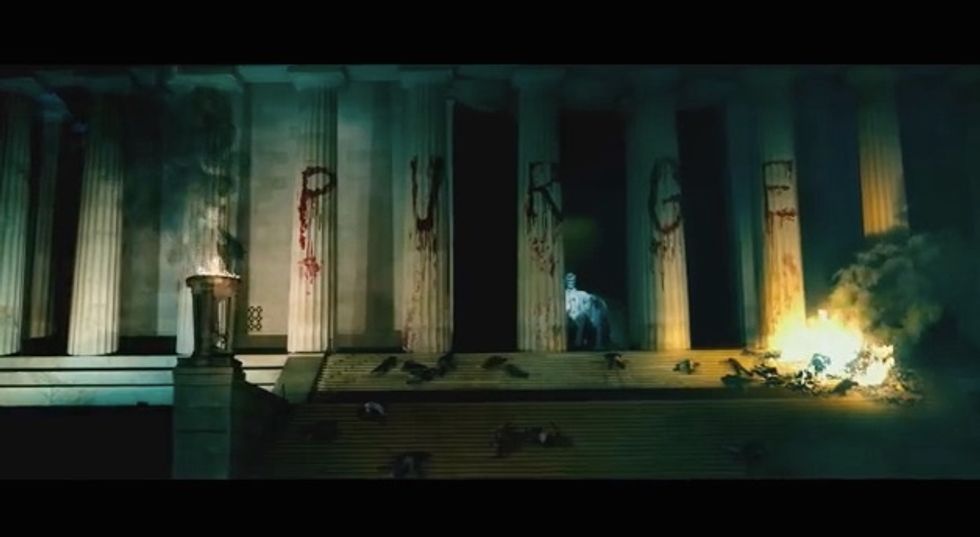 The Purge: Election Year' Director Denies Film Intentionally Spoofs Trump Campaign