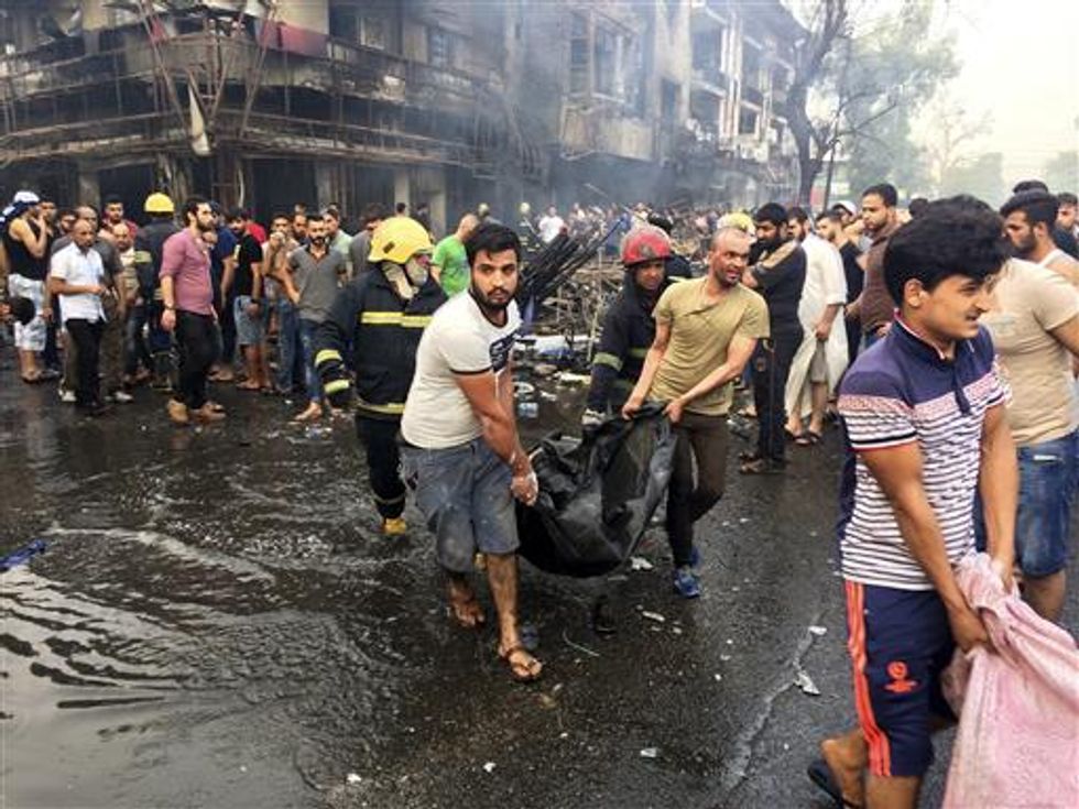 Update: Death Toll Climbs to 115 in Islamic State Car Bomb Attacks in Baghdad