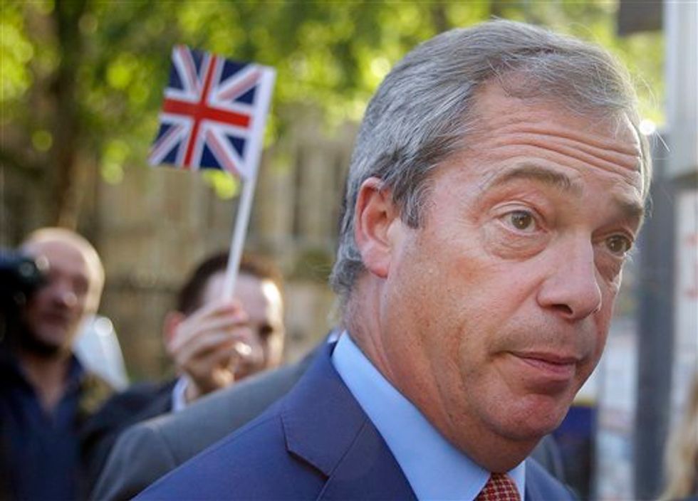 U.K. Stunner: Nigel Farage Resigns as Leader of Independence Party After Improbable Brexit Victory