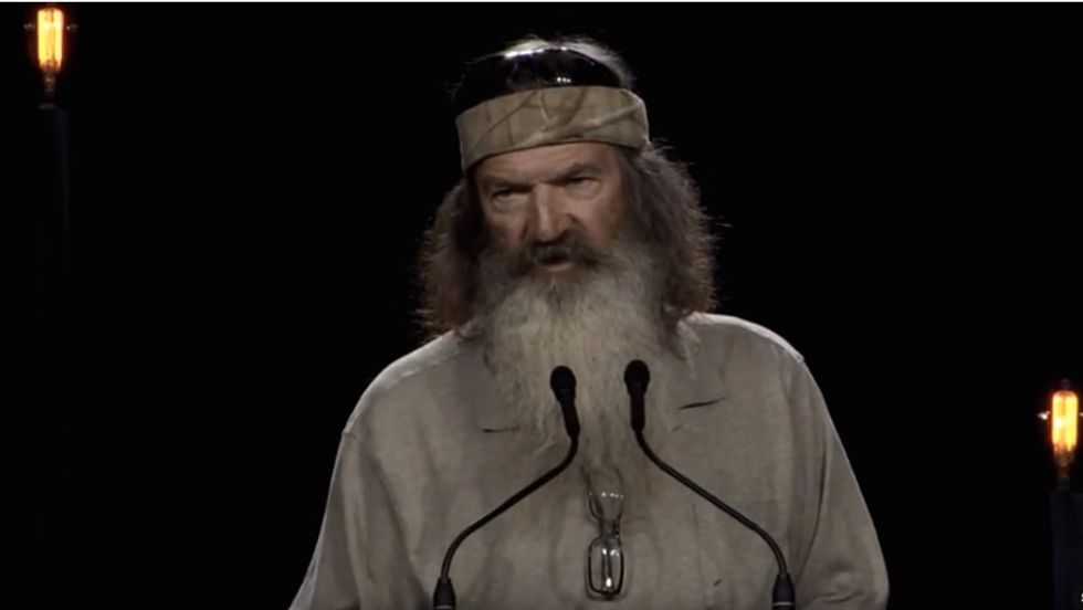 Duck Dynasty' Star Phil Robertson Makes Argument for the Existence of Jesus in World Conservative Summit Speech