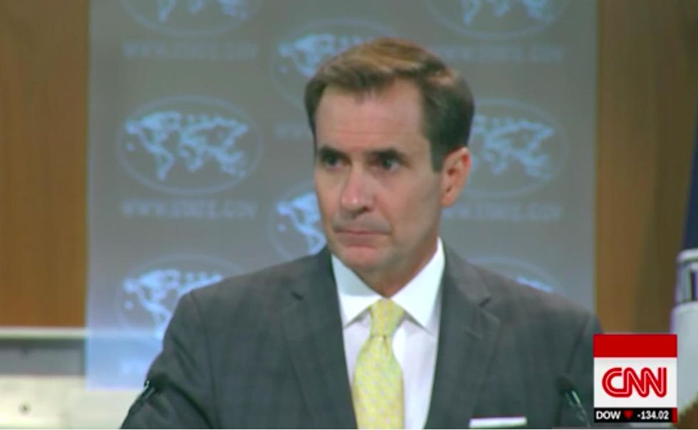 State Dept. Spox Grilled Over Clinton’s ‘Extremely Careless’ Handling of Classified Info — Watch How He Responds