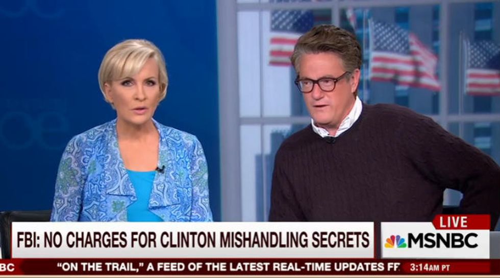 MSNBC’s Joe Scarborough: ‘I Don’t Question James Comey’s Integrity, I Question His Courage’