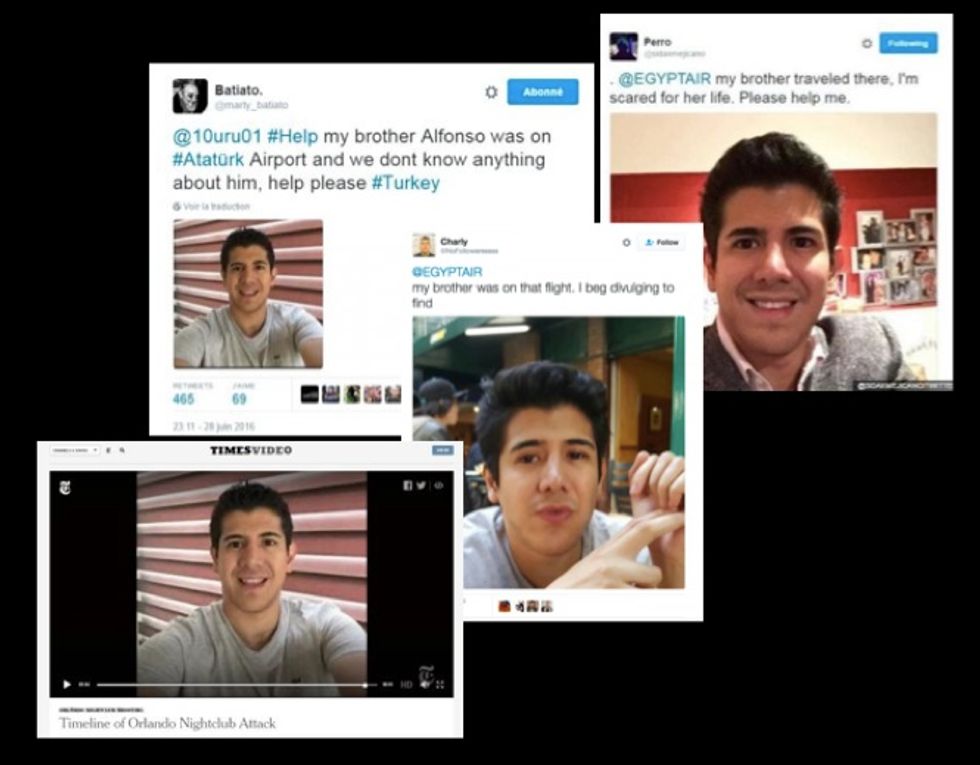 Why Has This Man Been Identified as a Victim in Three Terror Attacks This Year? We Found Some Answers