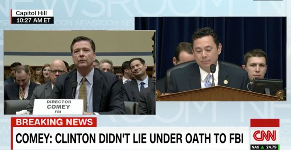 Watch How FBI Director Testifies When Asked If Hillary Clinton 'Lied Under Oath' About Emails