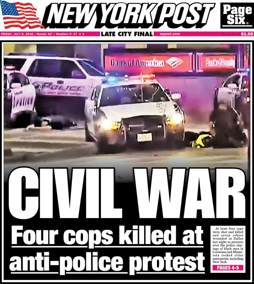 Intense Backlash Over Media's ‘Irresponsible’ and ‘Shameful’ Coverage of Dallas Shooting