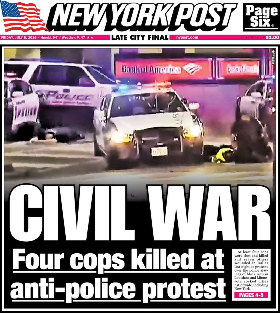 Intense Backlash Over Media's ‘Irresponsible’ and ‘Shameful’ Coverage of Dallas Shooting