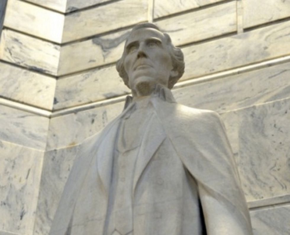 Group Fighting to Keep Statue of Former Confederate President in State's Capitol Rotunda