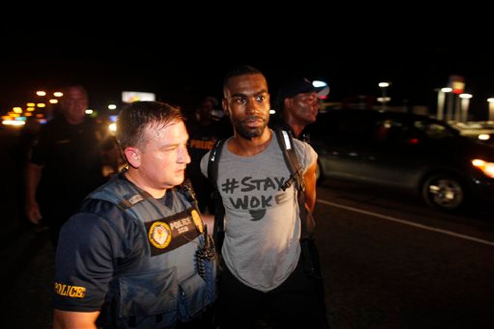 Black Lives Matter Leader DeRay Mckesson One of Several Arrested at Protests for Two Black Men Killed by Police