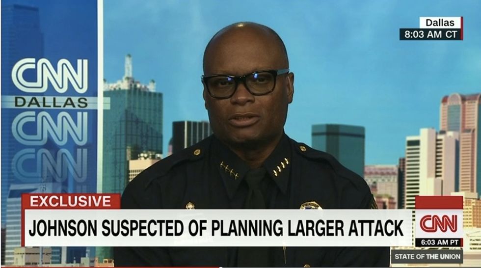 Dallas Police Chief: Shooter Had Much Larger Plans to 'Make Us Pay' for Perceived Injustice Against Black People 