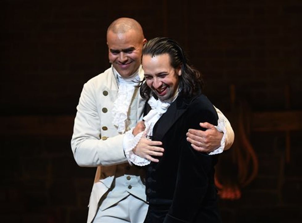 Creator of the Broadway Hit 'Hamilton' Says Goodbye, Quietly 