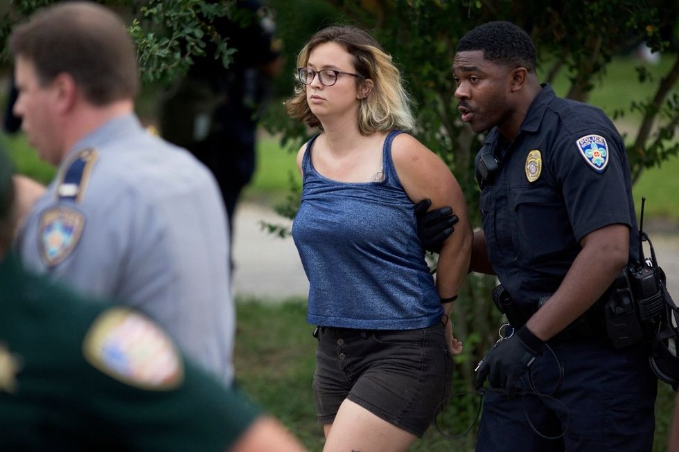 Protesters Try Blocking Baton Rouge Interstate, but Police Aren't Having It