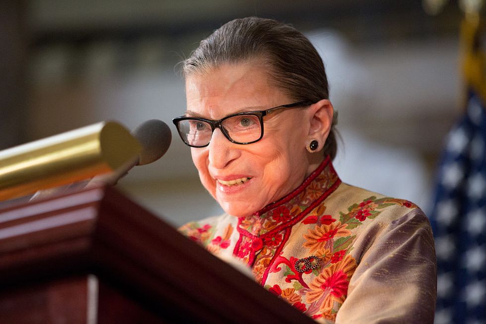 Ginsburg ‘Can’t Imagine’ Trump Presidency, Calls Texas Abortion Law ‘Perverse’ 
