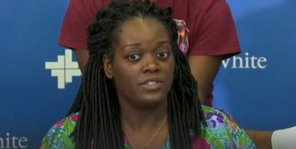 Dallas Mother Who Shielded Sons During Shooting Praises Police for Their Actions