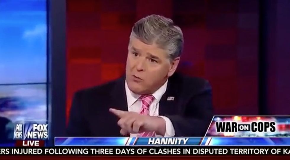 Hannity' Segment Explodes When Guest Declares Black Lives Matter Protesters 'Deserve Praise