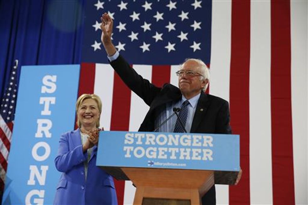 Sanders Officially Endorses Clinton: 'She Must Become Our Next President' 