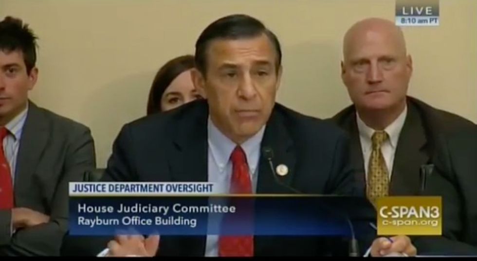 Darrell Issa Grills Loretta Lynch in House Hearing on Clinton Emails