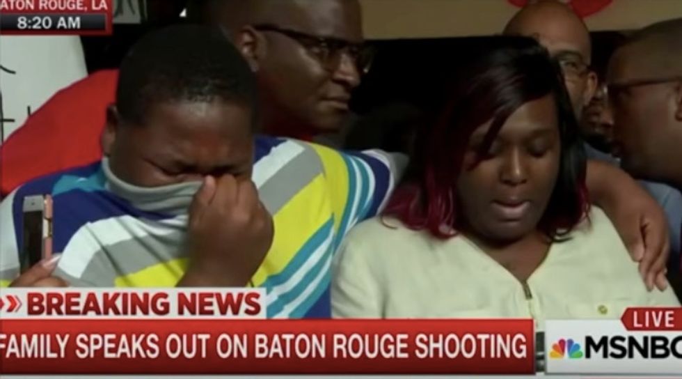 Alton Sterling’s Teen Son Breaks Silence — and He Has a Message for Protesters