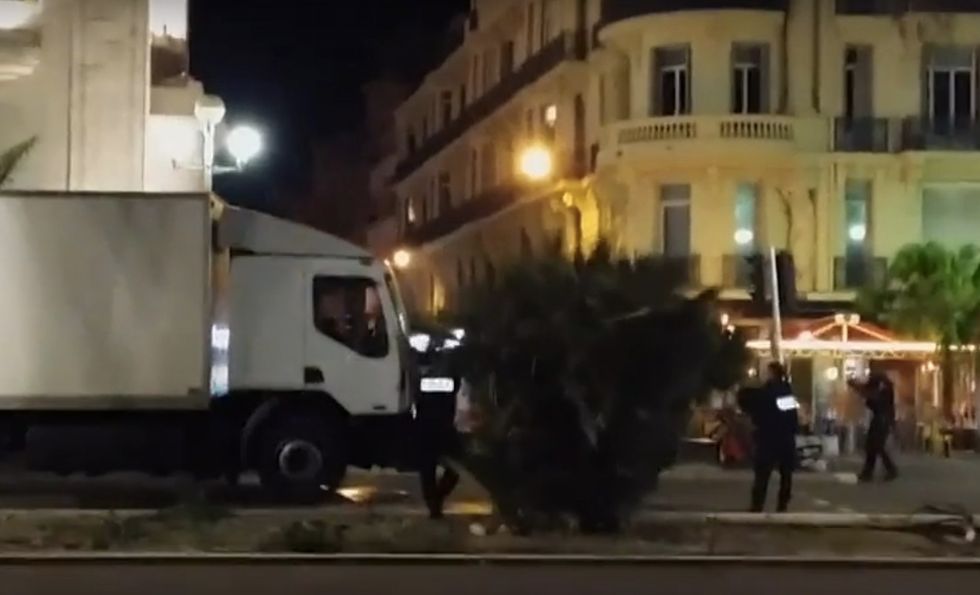 Dramatic Moment Police Unleash Hail of Gunfire Into Cab of Nice Attacker’s Truck
