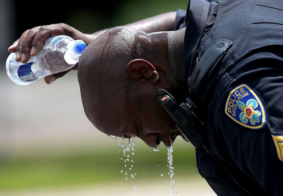 Chilling Police Audio Emerges From Baton Rouge Shooting: 'Shots Fired, Officer Down!