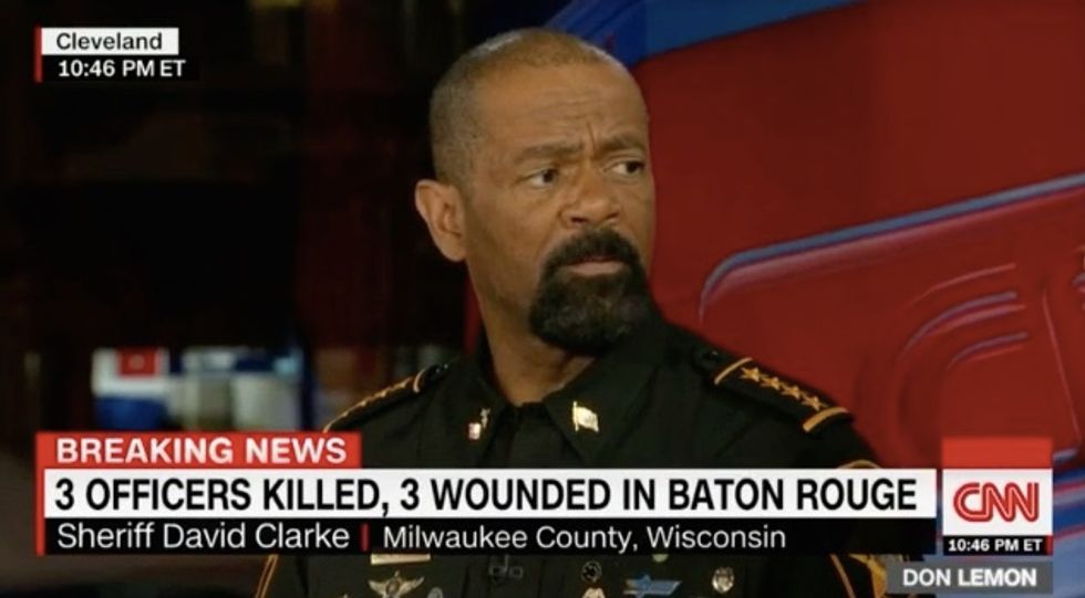 Fed-Up Sheriff David Clarke Forces Don Lemon to Cut to Break During Tense Black Lives Matter Exchange