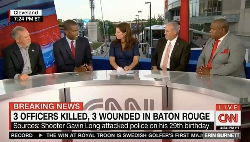 CNN Contributor: ‘Dangerous Rhetoric’ to Say There’s ‘Vicious Cycle of Black Men Shooting at Police’