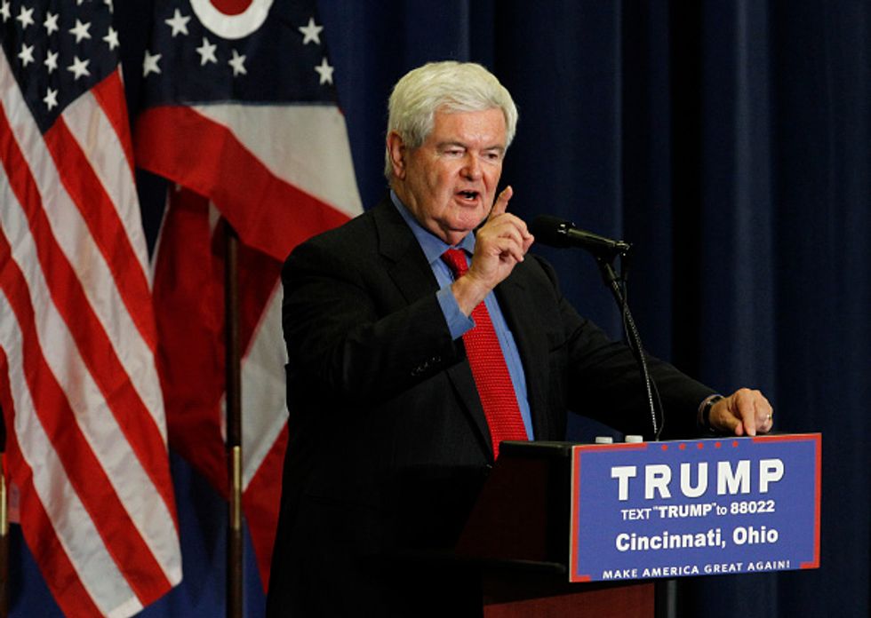 Gingrich Blasts Kasich, Bushes as ‘Sore Losers’ for Skipping RNC