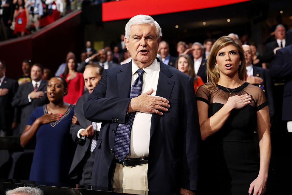 Gingrich: Melania Trump is 'Living Proof' the Presumptive GOP Nominee Isn't Anti-Immigrant