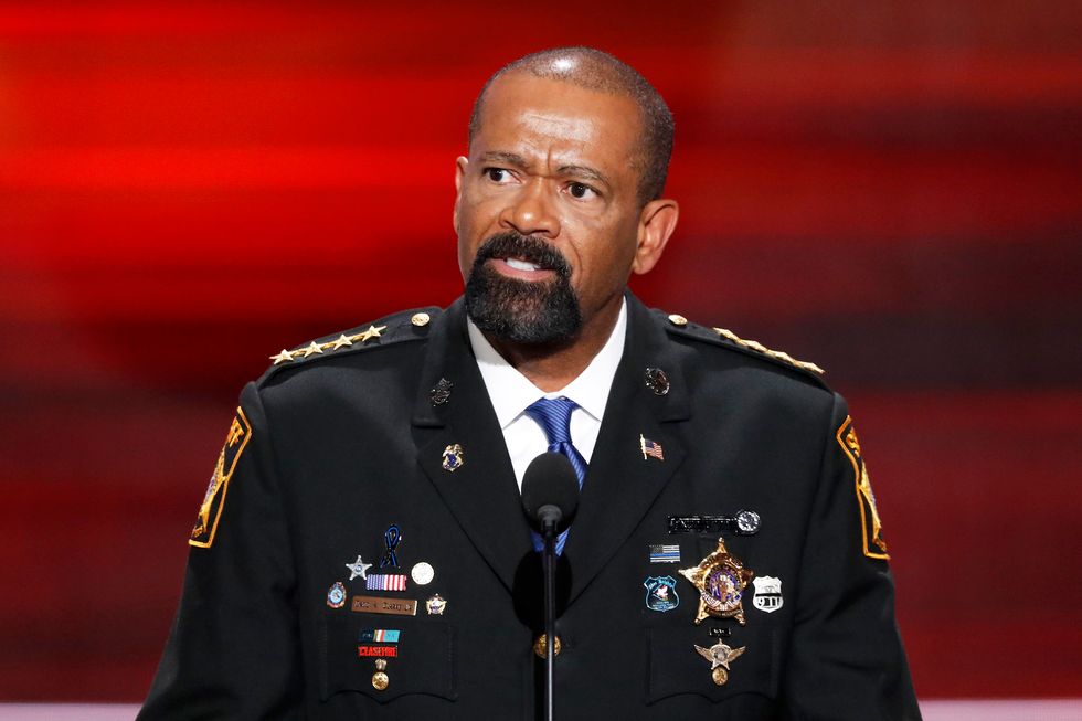 Sheriff David Clarke Says the DNC 'Seems to Be About Embracing Criminality