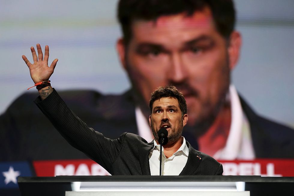 America Is the Light': Marcus Luttrell Chokes Up, Briefly Abandons Teleprompter During RNC Speech