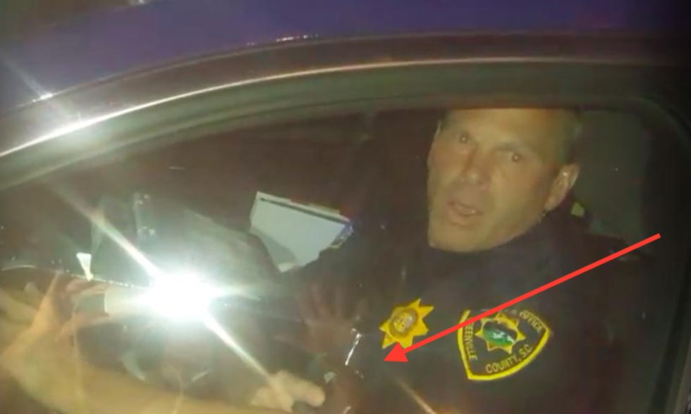 Tense Video: Sheriff’s Deputy Pulls Gun on Man Who Walks Up to Window of Car While Recording