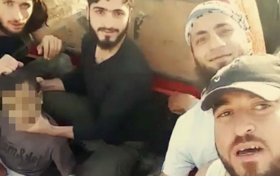 U.S.-Backed Syrian Rebel Group Reportedly Beheads 12-Year-Old Boy on Camera