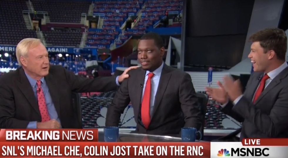 ‘Funniest Black Guy?’: Watch MSNBC Anchor’s Painfully Awkward Moment With Black 'SNL' Cast Member