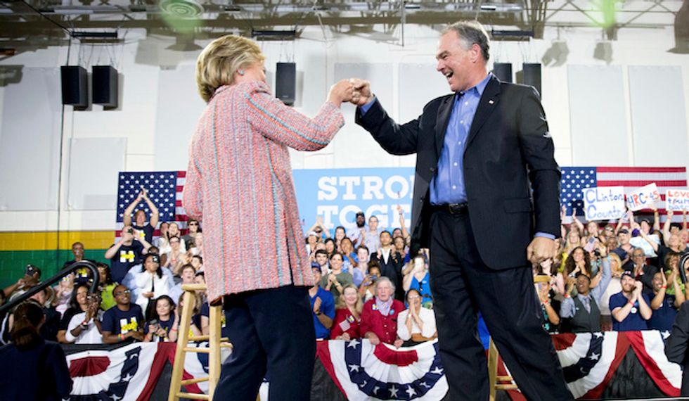 Clinton VP Tim Kaine's 'Personal Feeling' About Abortion Could Become 2016 Issue