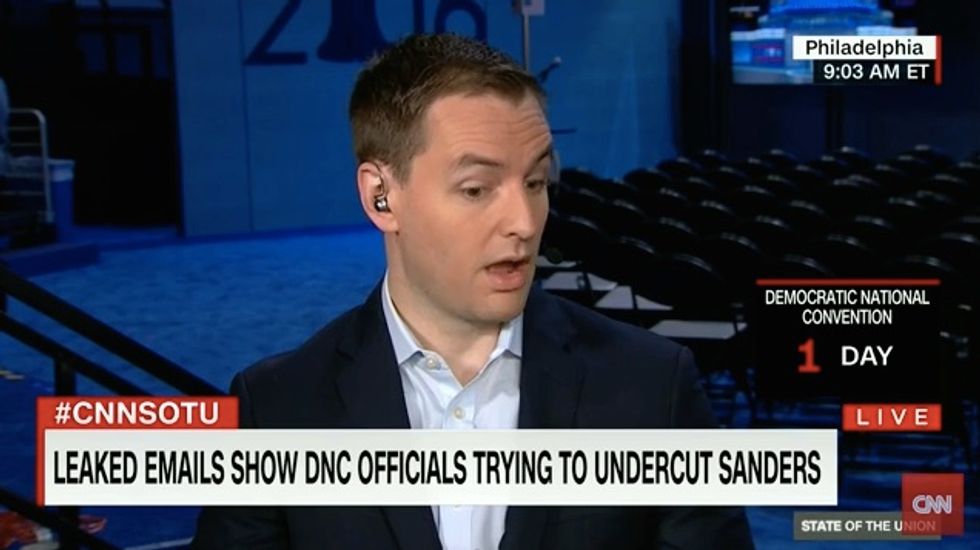 Clinton Manager Suggests Russians Leaked DNC Emails to Bolster Trump Campaign
