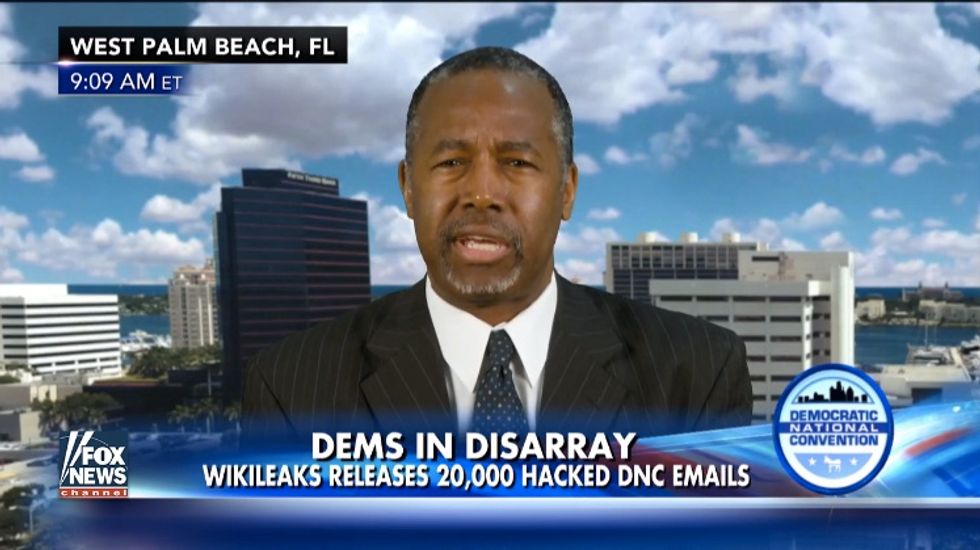 Ben Carson: Corruption Exists 'Throughout the Political System,' but the DNC Is 'Completely Corrupt
