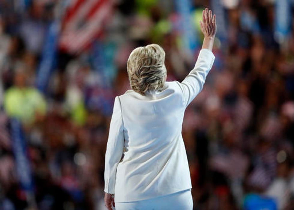 Hillary Clinton Accepts Democratic Nomination: 'When There Are No Ceilings, the Sky's the Limit