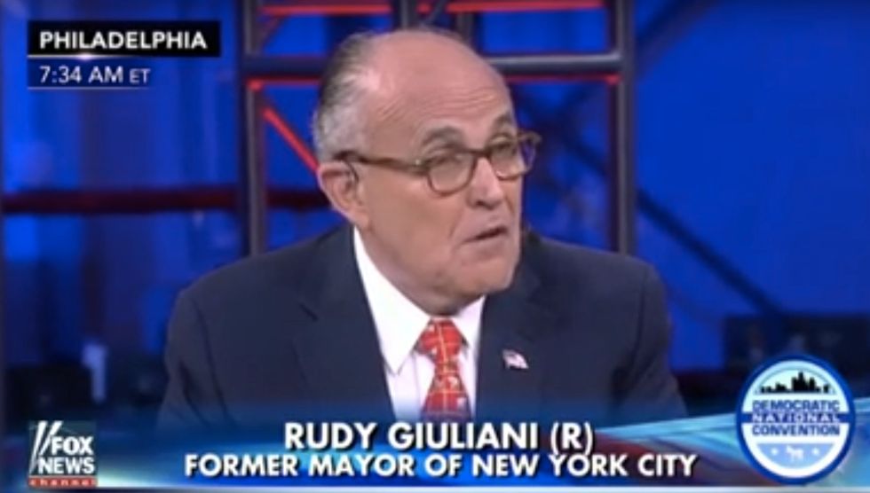 Cops Reportedly Confirm Giuliani Claim That Uniformed Officers Were Ordered to Stay Away From DNC Venue Floor
