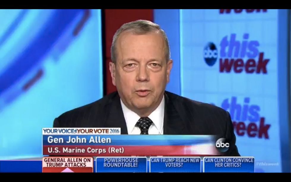 Retired General Responds to Trump's Criticism of U.S. Strategy to Combat Islamic State