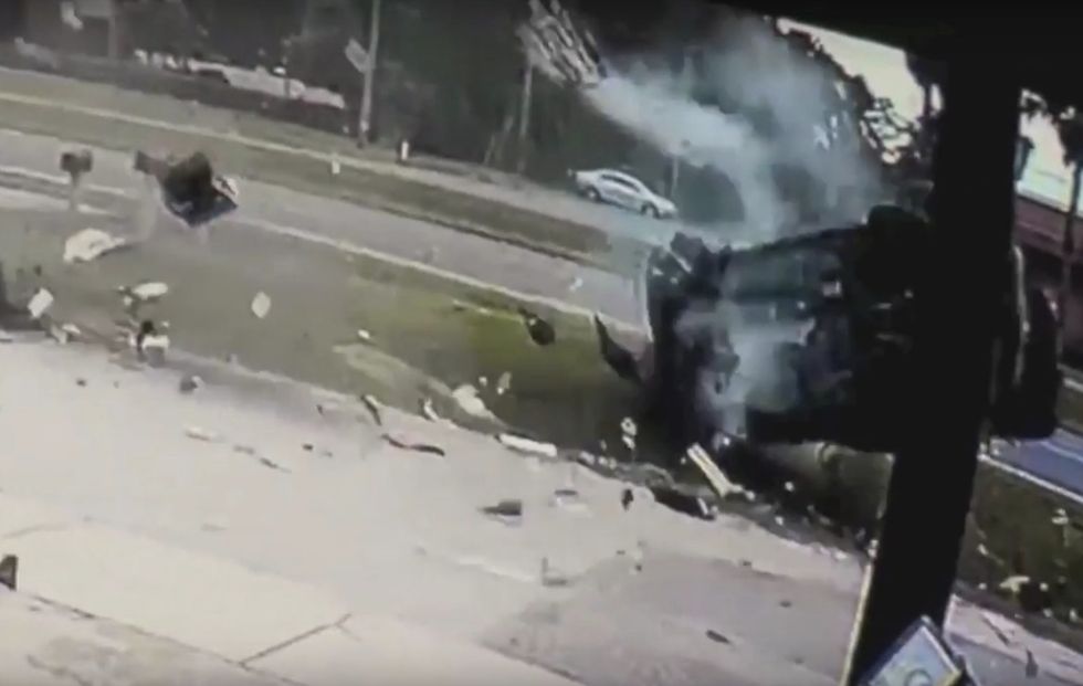 VIDEO: Good Samaritans Rush to Save Driver After Horrific End-Over-End Crash
