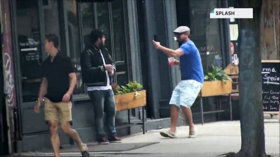 Jonah Hill Visibly Startled by Apparent Fan Who Rushes Him With Camera — Then He Realizes Who It Is