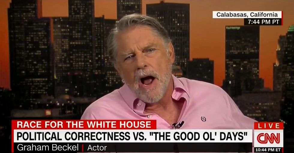 Actor Defends Clint Eastwood, Laments 'Post-Colonial Victim S**t' Live on CNN