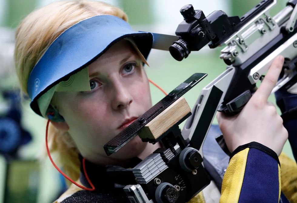 USA's Virginia Thrasher Takes Home Rio Olympic's First Gold Medal