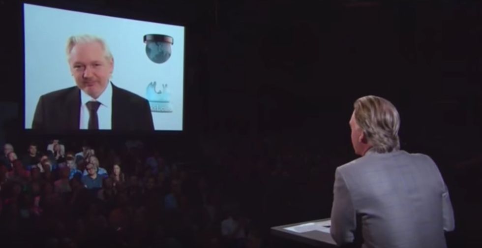 Wikileaks' Julian Assange Clashes With Bill Maher, Shares Info on 'William Maher' Found in Their Files