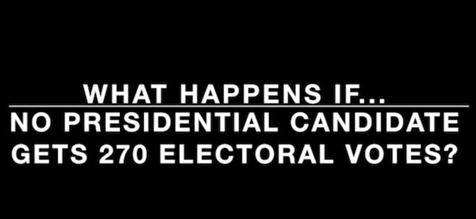 Electoral Chaos: Here's What Happens if No Candidate Earns the 270 Electoral Votes Needed to Become President