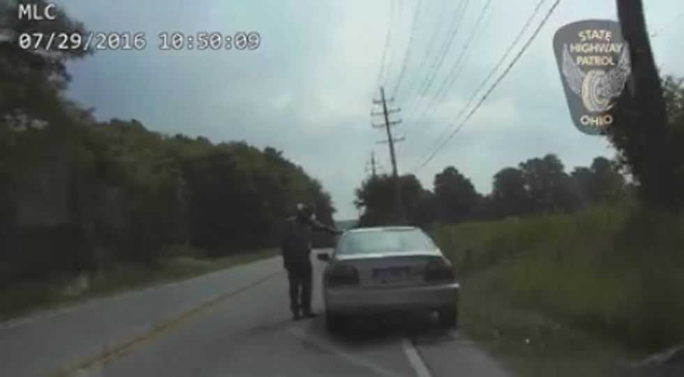 Dashcam Video Captures Moment Routine Traffic Stop Takes Horrifying Turn