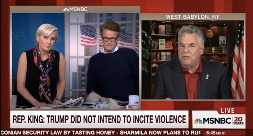 ‘Morning Joe’ Hosts Berate GOP Rep. for Saying Trump Still Fit to Lead After ‘Dumb’ Second Amendment Remark