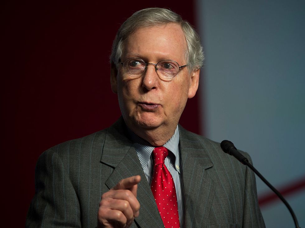 Mitch McConnell Says GOP's Chances of Keeping Senate Majority Are 'Very Dicey